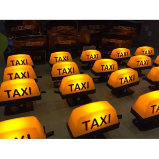 Đèn taxi gắn xe máy