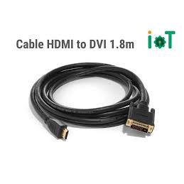 [Mã ELFLASH3 hoàn 10K xu đơn 20K] Cáp HDMI to DVI 24 +1 Arigatoo (Loại tốt)- Hàng Chuẩn Nhật- Truyền Dẫn Tín Hiệu Tốt