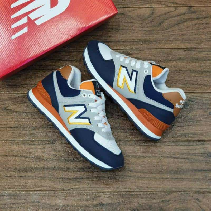 Giày Thể Thao New Balance Encap 574 Trắng Nâu Chạy Bộ Năng Động Giá Rẻ Nhất Cho Nam