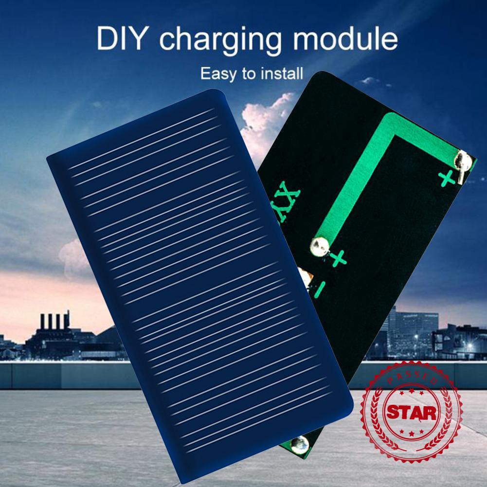 Tấm pin năng lượng mặt trời mini 1.5W 5.5V T3O0 A9I6 dây sạc 1M H5Z2