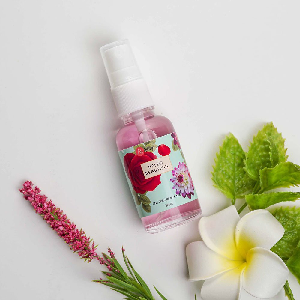 [𝐵𝒪𝒟𝒴 𝑀𝐼𝒮𝒯] Xịt thơm body mist Bath &amp; Body Works Hello Beautiful 10ML #тнυynga.вeaυтyѕнop