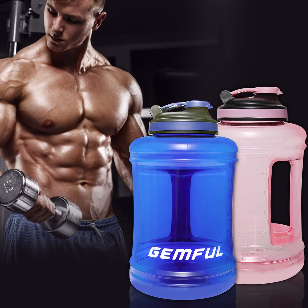 Bình nước thể thao dung tích lớn 2.5l dành cho người tập gym
