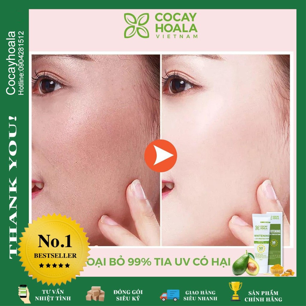 Kem chống nắng - Kem chống nắng cho da dầu make up nhẹ và chống nắng 3 in 1 KHÔNG NHỜN BẾT RÍT,THẨM THẤU NHANH | BigBuy360 - bigbuy360.vn