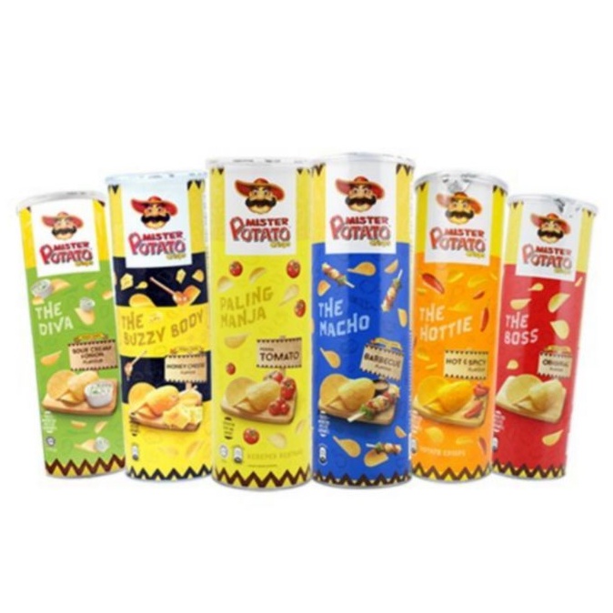 Khoai Tây Ống Mister Potato Đủ Vị 100gr