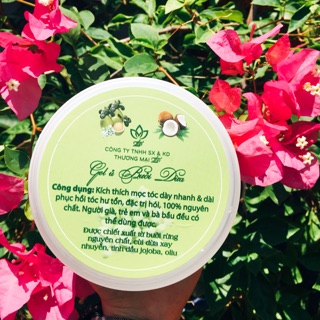 Gel ủ bưởi dừa