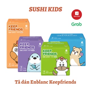 Tã dán Enblanc KEEP FRIEND nội địa Hàn quốc S40,M32,L28,XL24 miếng