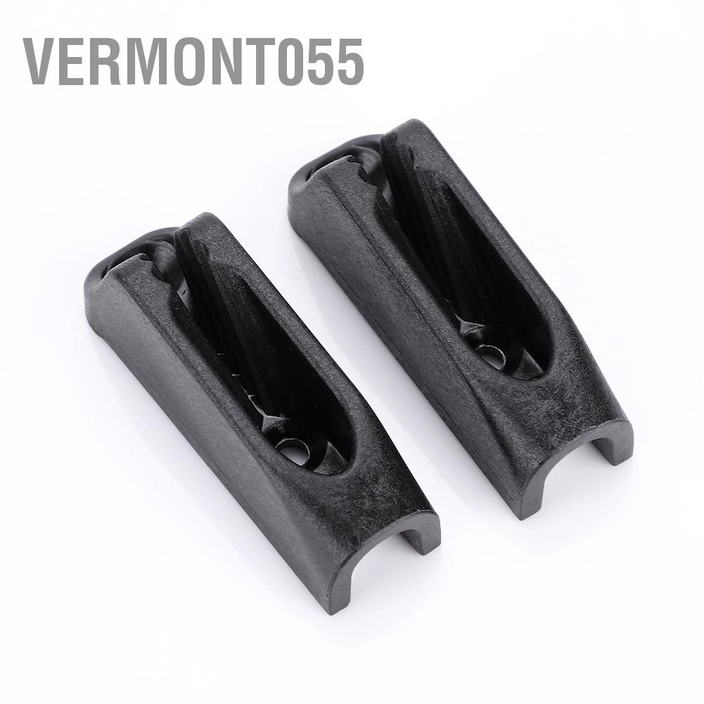 Hàng Hot 1 cặp dây đai dây nhựa màu đen bền cho thuyền kayak Xuồng chèo thuyền Hàng giao ngayVermont055