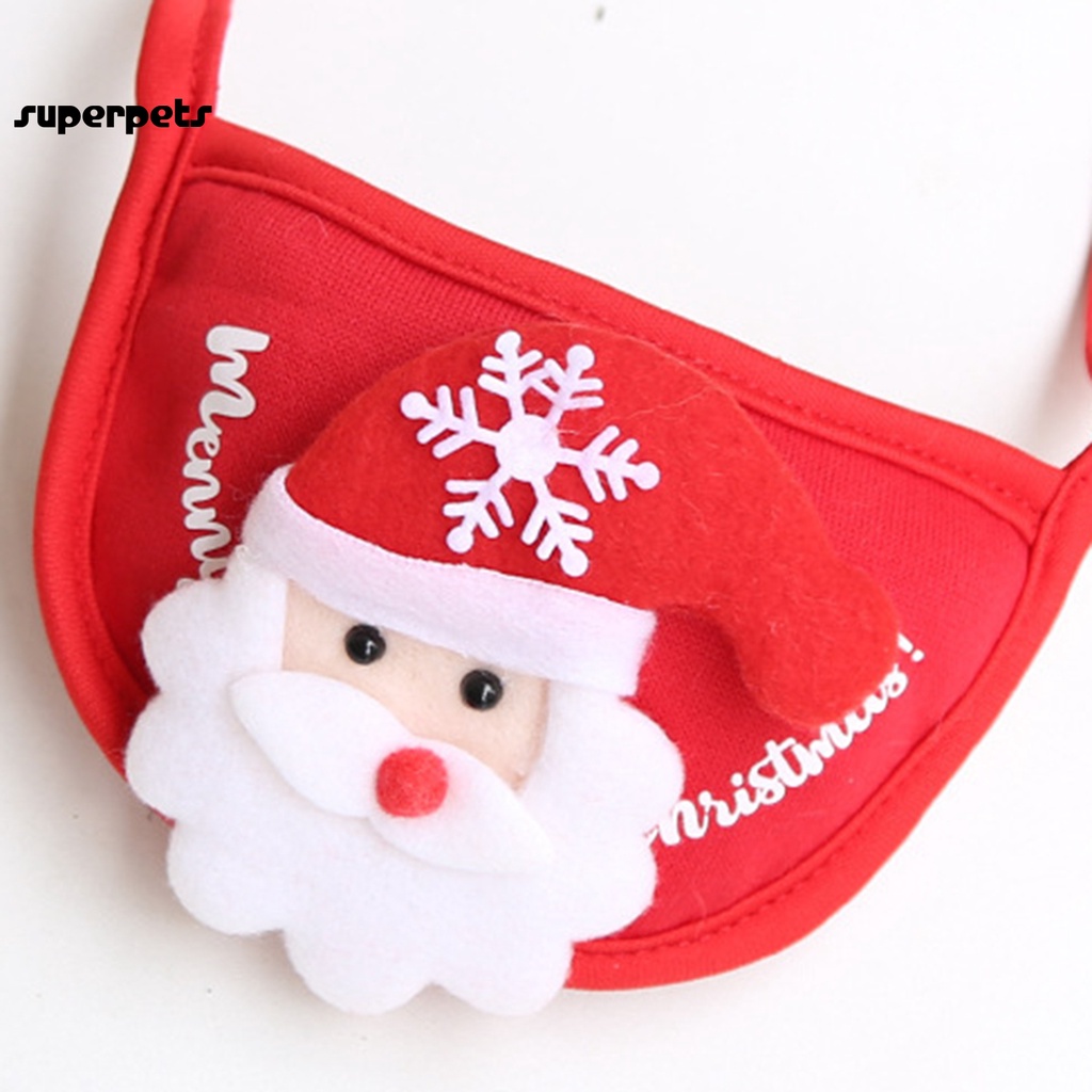 Khăn choàng cổ hóa trang giáng sinh dễ thương cho thú cưng