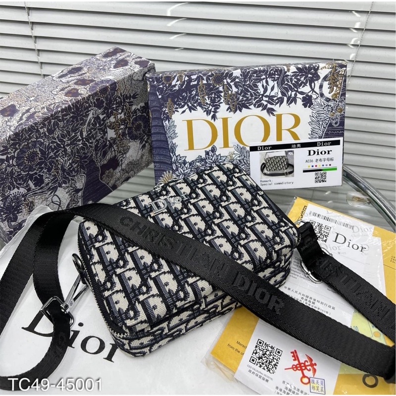 Túi đeo chéo dior vừa cập bến -túi đeo chéo dành cho nam nữ
