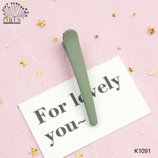 Kẹp tóc, kẹp mỏ vịt màu pastel dễ thương KS42 - Sherry Store