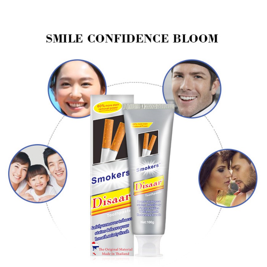 Kem đánh răng cho người hút thuốc Smoker Toothpaste 100g