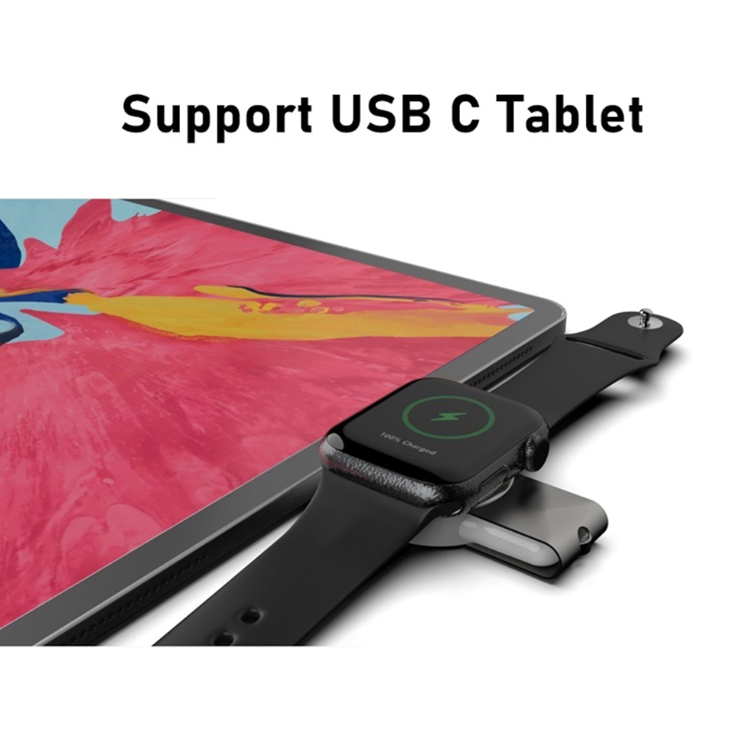 Đế sạc nhanh ko dây USB cho đ/hồ táo Series SE 1 6 3 5 4 2