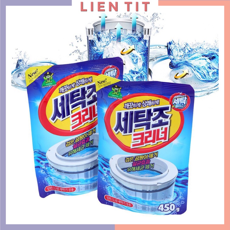 Bột tẩy lồng máy giặt Hàn Quốc 450g