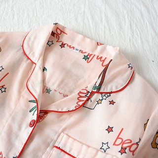 Pijama Thô Đũi Mặc Hè Cực Mát N17