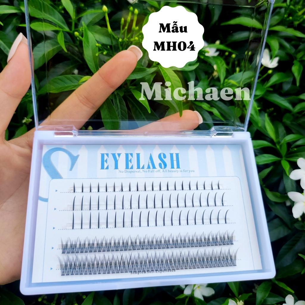 Lông mi giả tự nhiên Mi chữ A đuôi cá tự nối hot douyin