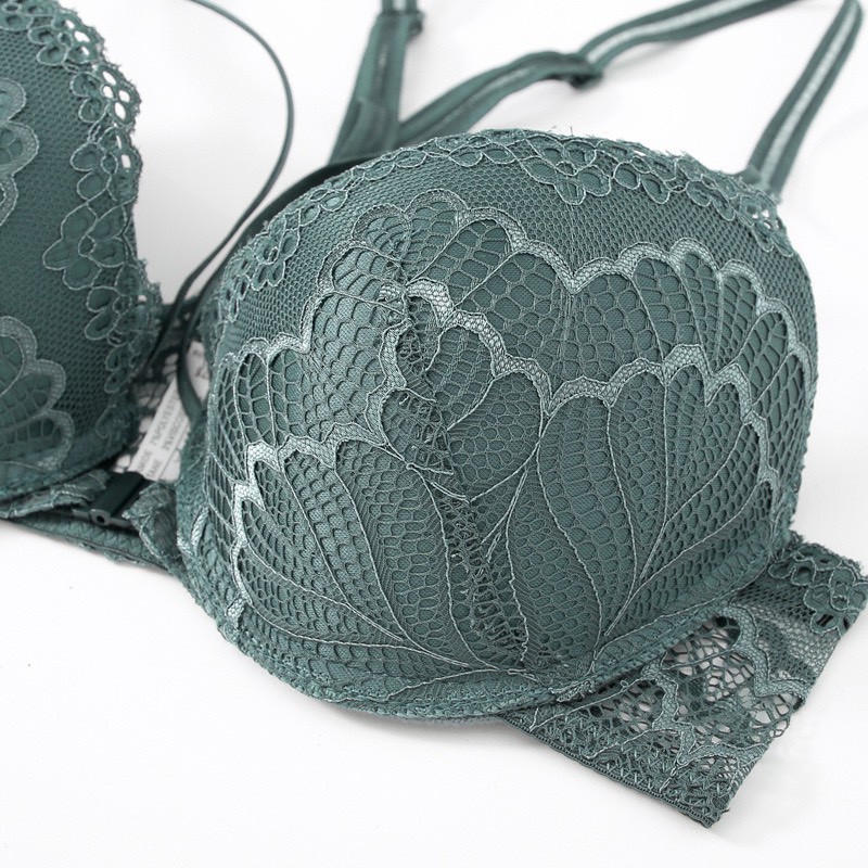 Bộ đồ lót ren sexy Nữ gợi cảm cao cấp áo ngực nữ có gọng nâng ngực khoét giữa [ HÀNG THIẾT KẾ ] | BigBuy360 - bigbuy360.vn