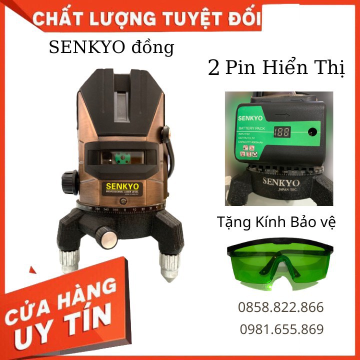 Máy bắn cốt cân mựcSENKYO💥SIÊU SÁNG💥Máy cân bằng Laser (laze) 5 tia xanh,nhìn rõ ngoài trời.