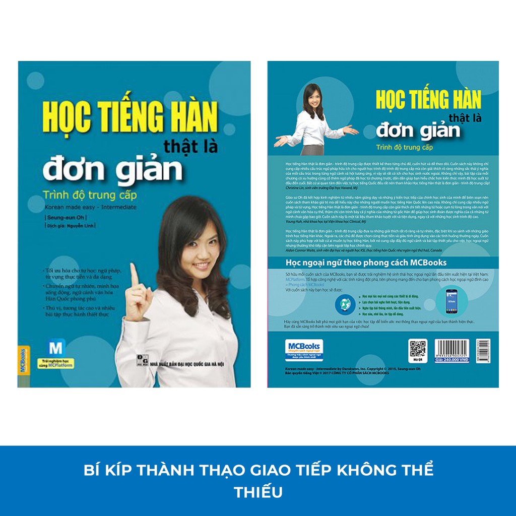 Sách - Học Tiếng Hàn Thật Là Đơn Giản Trình Độ Trung Cấp