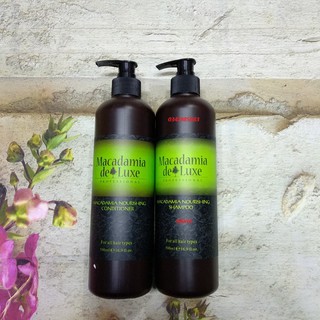 Dầu gội xả Macadamia deluxe siêu dưỡng phục hồi