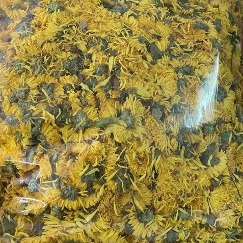 100gr hoa cúc vàng sấy khô nguyên chất handmade