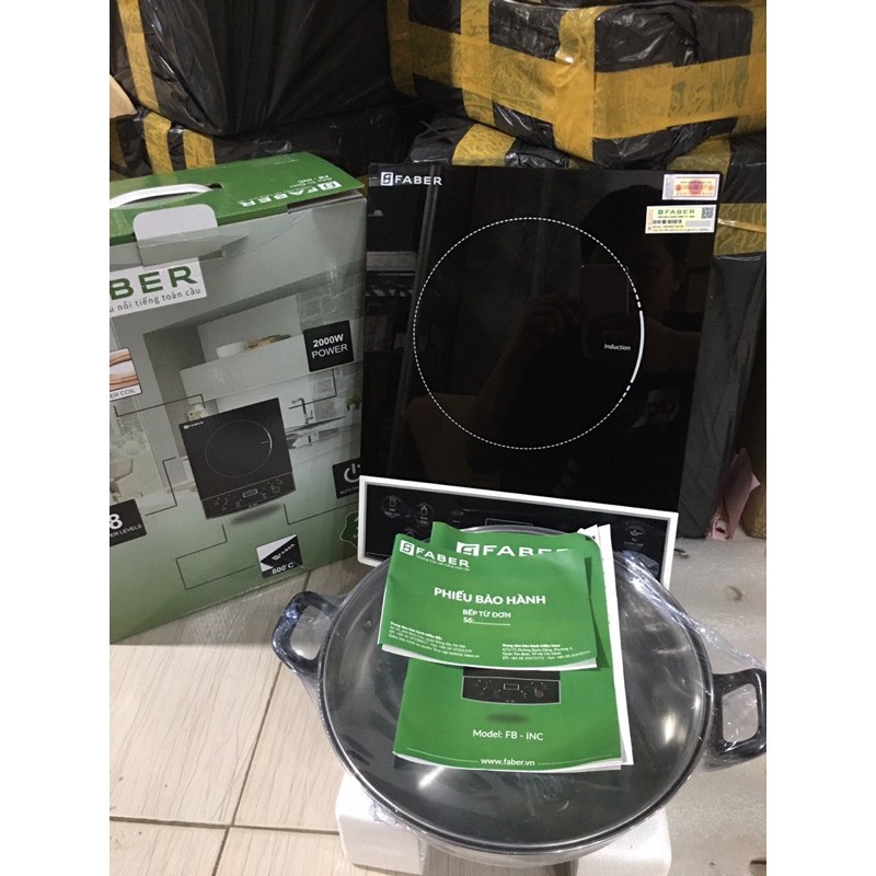 Bếp điện từ, Cảm Ứng Kangaroo KG20IH10 Và Faber FB-INC. Tặng Kèm Nồi Lẩu Bảo Hành 12 Tháng Trên Toàn Quốc