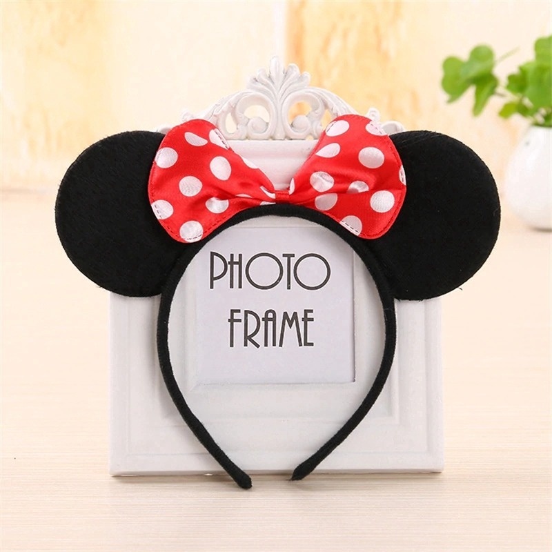 1 Băng Đô Tai Chuột Minnie Cho Bé Gái