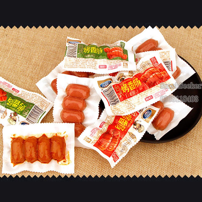 Xúc xích Đài Loan siêu ngon_ Xúc xích viên đạn _SNACK SEEKER_Đồ Ăn Vặt Trung Quốc | BigBuy360 - bigbuy360.vn