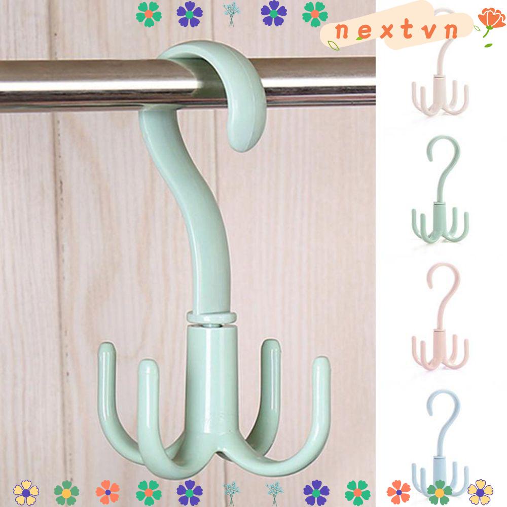 Giá Treo Đồ 4 Móc Xoay 360 Độ Đa Năng Tiện Lợi