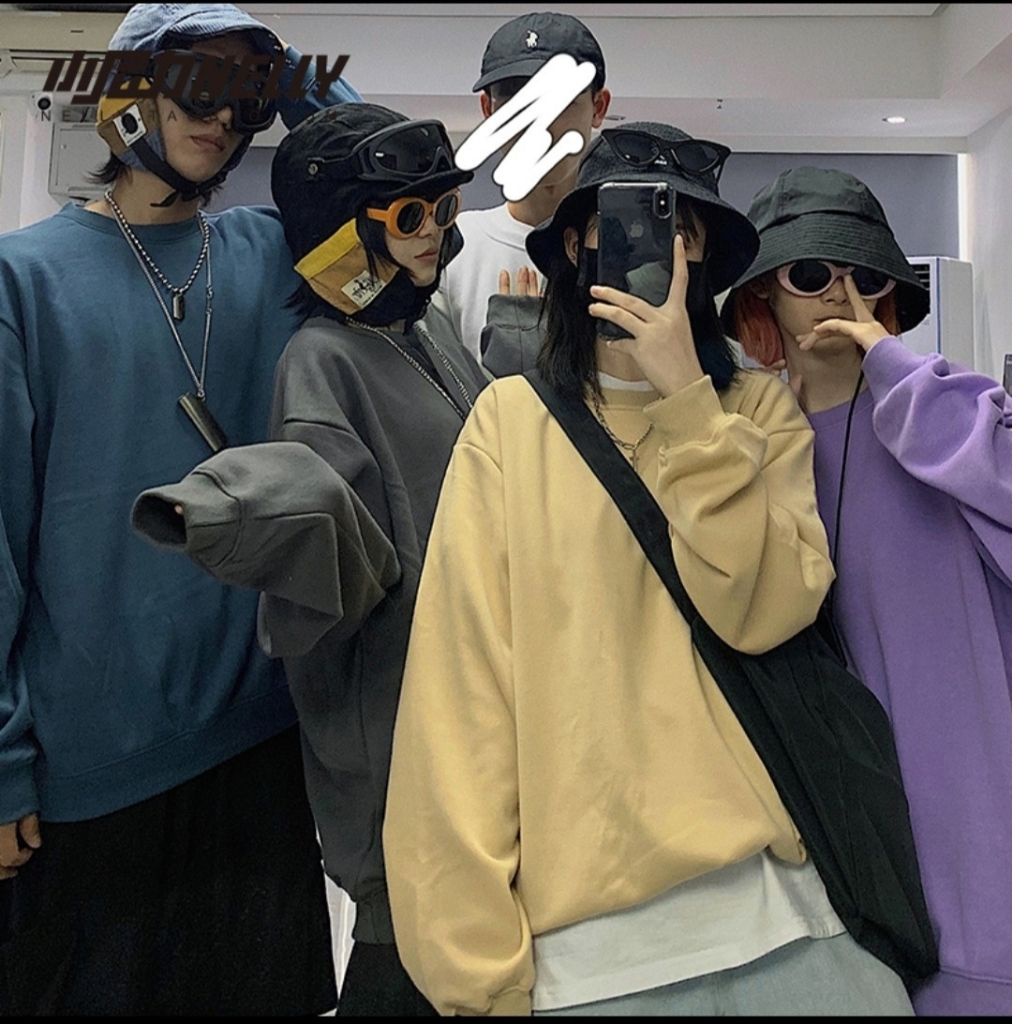 Áo Sweater Nam Nữ Radamel Fomt Rông Trơn Unisex