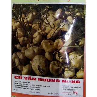 HẠT CỦ SẮN, CỦ ĐẬU - GÓI 10 GRAM