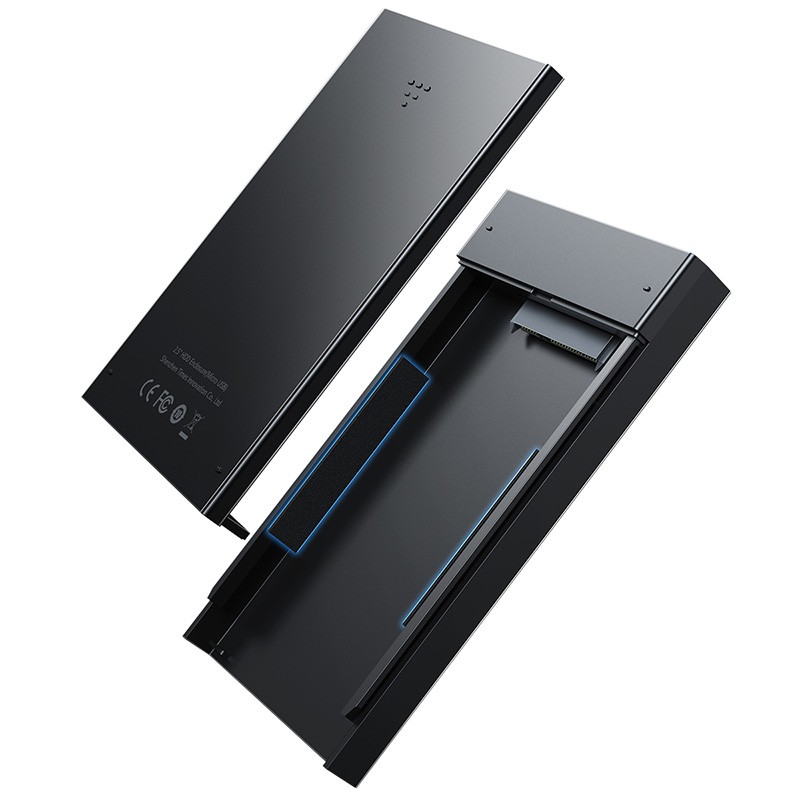 Baseus Hộp Đựng Ổ Cứng Hdd 2.5 Sata Sang Usb 3.0 Cho Ssd Type C 3.1 Hdd Box Hd | BigBuy360 - bigbuy360.vn