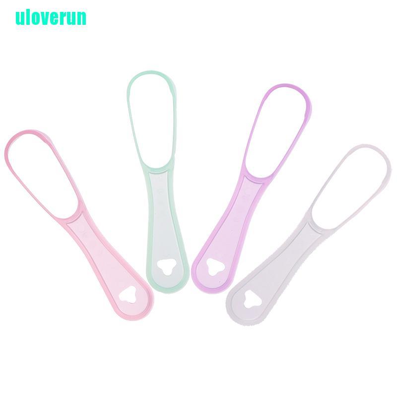 Uloverun Dụng Cụ Vệ Sinh Lưỡi Bằng Nhựa Cấp Thực Phẩm Cho Người Lớn