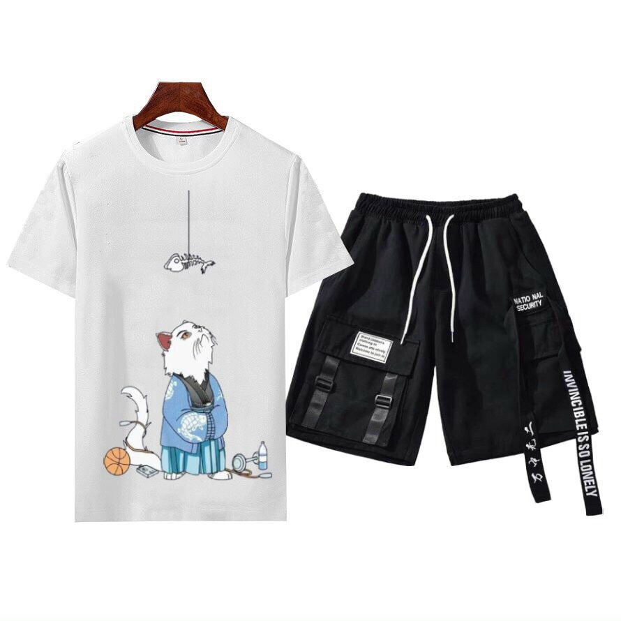SET BỘ ĐỒ NAM CỰC ĐẸP , CHẤT THUN LẠNH MẶC SƯỚNG , THOẢI MÁI CHO AE KME