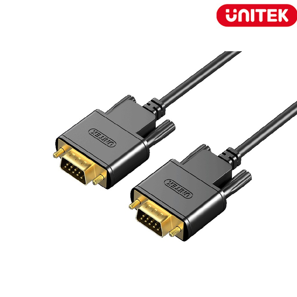 Cable USB - Dây Cáp RS232 COM Db9 2 ĐẦU 3M UNITEK Y-C704ABK( Hàng chính hãng)