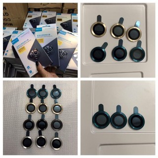 Bộ dán 3 mắt bảo vệ camera KUZOOM IPhone 13 pro max/12 Mini/ 12/ 12 Pro/ 12 Pro Max /11 pro max/ip11/11 pro.