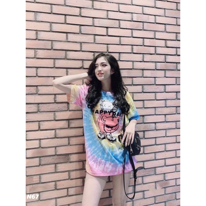 Áo thun, áo phông unisex freesize QC túi zip siêu đẹp.