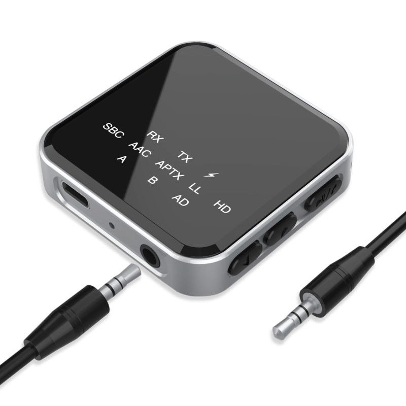 Thiết Bị Truyền Nhận Tín Hiệu Bluetooth 5.2 aptX-LL 2 Trong 1