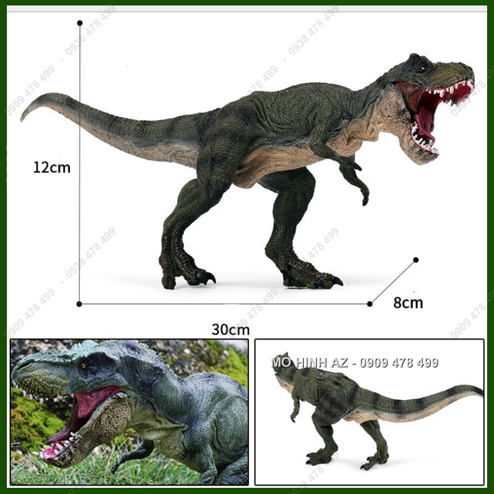 Mô Hình Khủng Long Bạo Chúa T-Rex Chúa Tể - Dáng Chạy -  7735.2