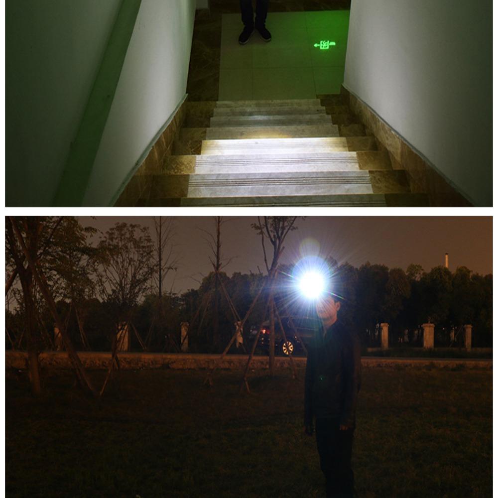 Đèn Led COB Cảm Ứng Gắn Mũ Lưỡi Trai Cho Hoạt Động Ngoài Trời