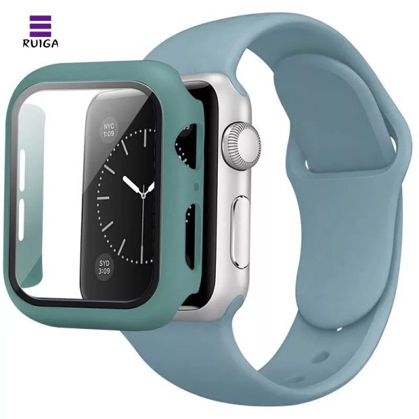 Apple Watch Dây đeo 42mm 38mm Bộ Dây Đeo Và Khung Bằng Silicone Cho Đồng Hồ Thông Minh