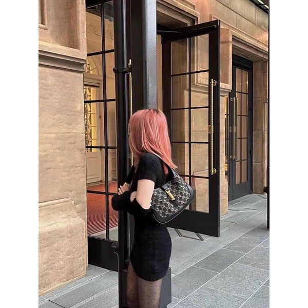 Túi xách nữ kẹp nách 19cm full box lai âu hot 2022