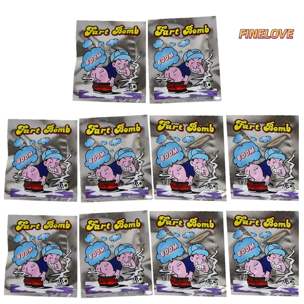 Set 10 Bịch Bom Thối Dùng Làm Trò Đùa Khăm