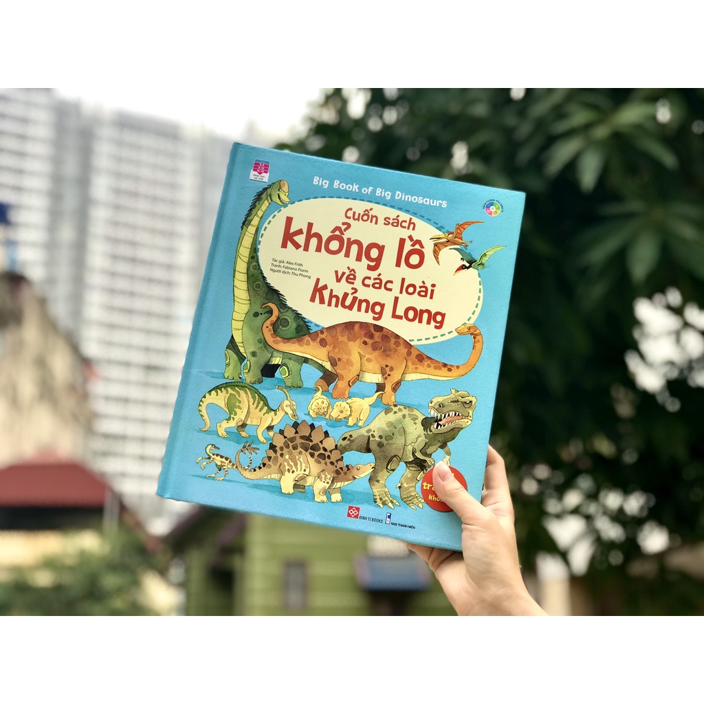 SÁCH - Big book - Cuốn sách khổng lồ về các loài khủng long