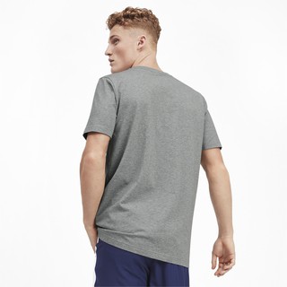 Áo thun nam Puma Classics Logo Tee (màu Medium Gray) - Hàng size châu Âu