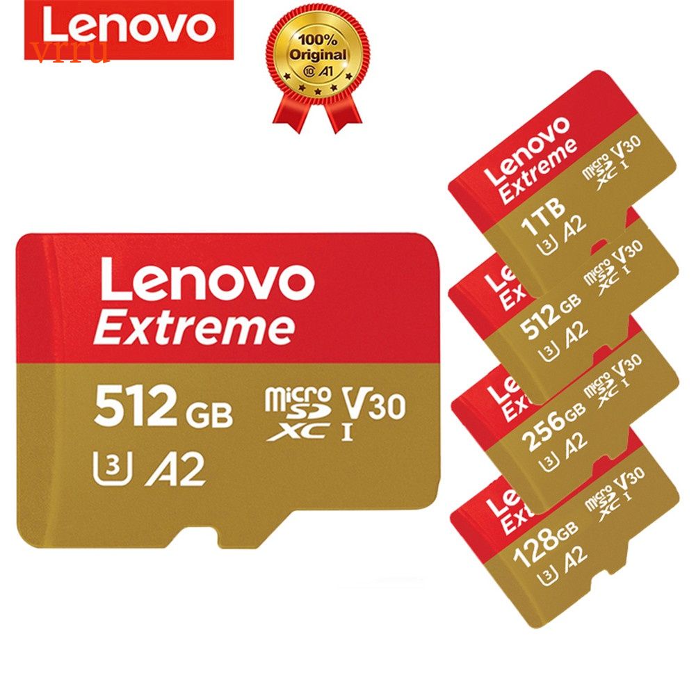 Thẻ Nhớ Micro Sd Lenovo Class 10 Mini Sd Mini Sd Thẻ 16G 32GB 64GB 128GB 256GB 512GB 1TB Tarjeta Microdrive Mini TF Thẻ Thẻ Nhớ DSS