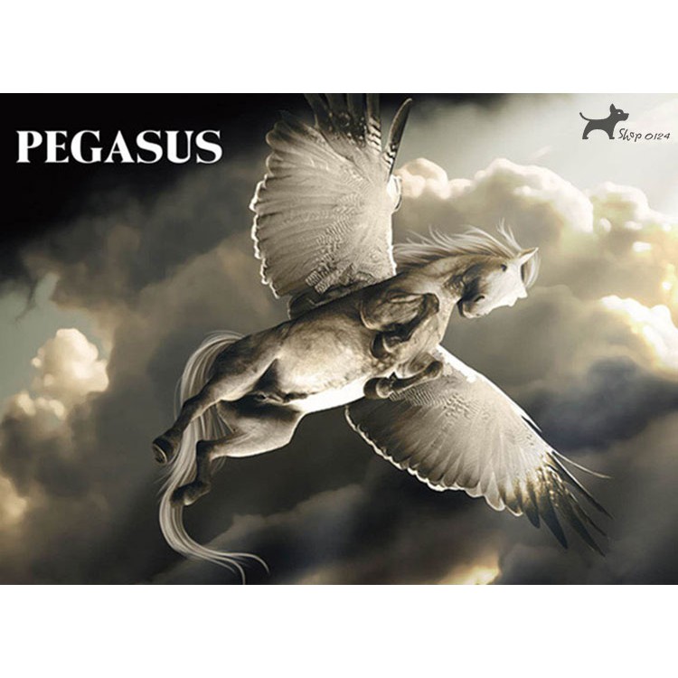 Mô hình thép 3D tự ráp ngựa Pegasus