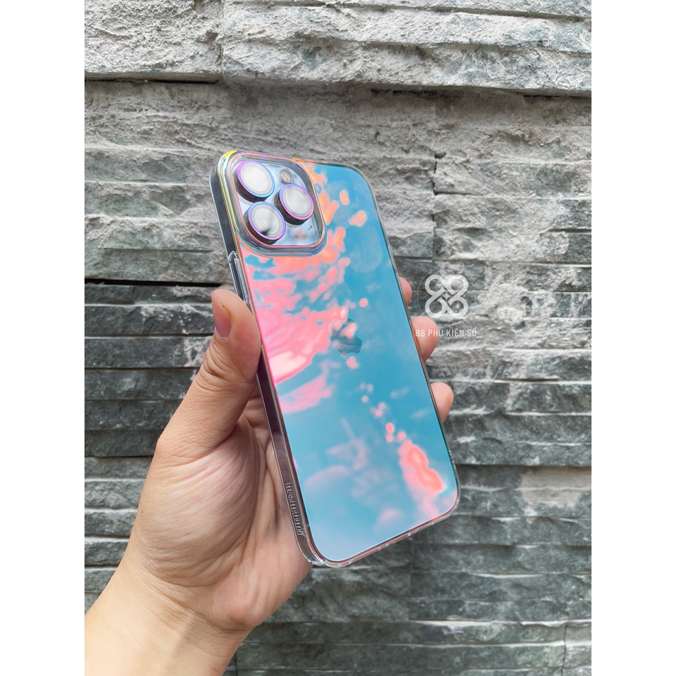 Ốp lưng Memumi trong kính bất tử không ố và đổi màu theo ánh nhìn