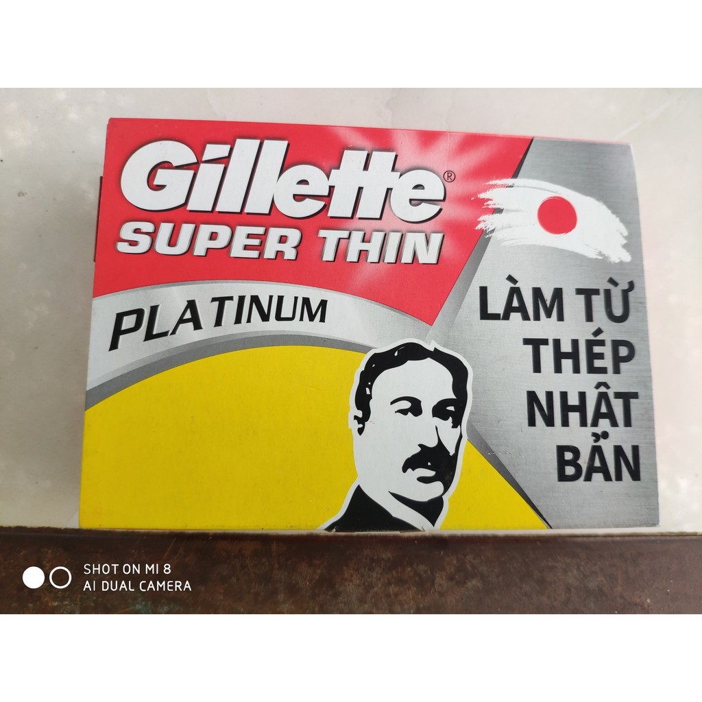 (Sỉ) Lưỡi lam gillette chính hãng