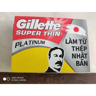 (Sỉ) Lưỡi lam gillette chính hãng