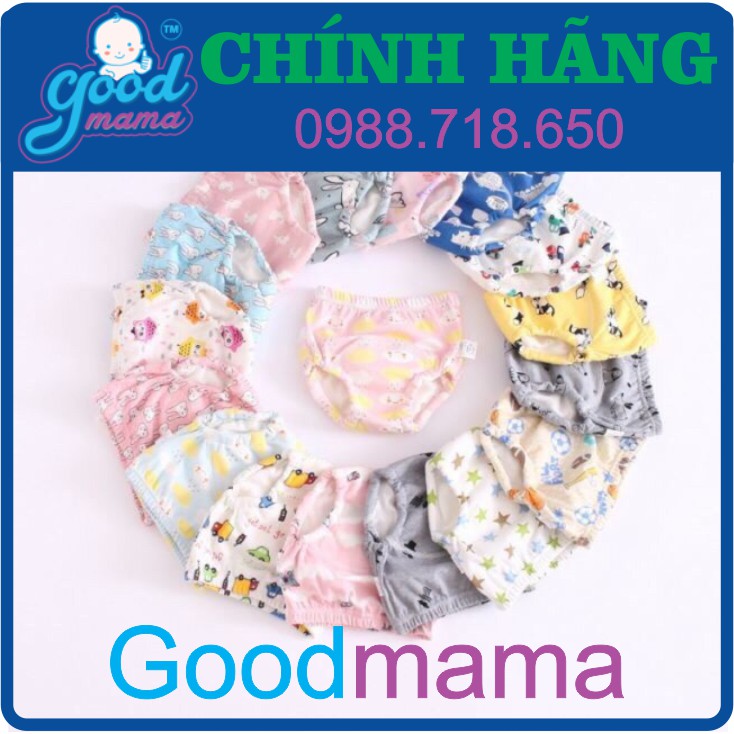 Quần Bỏ Bỉm 6 lớp của Goodmama Việt Nam Size 80 -90 -100 -110 cho bé 5-17 kg